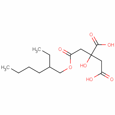 (2-Ethylhexyl) dihydrogen 2-hydroxypropane-1,2,3-tricarboxylateStructure,51152-27-3Structure (2-Ethylhexyl) dihydrogen 2-hydroxypropane-1,2,3-tricarboxylate Structure,51152-27-3Structure