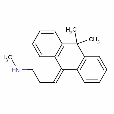 甲胺丙烯蒽結(jié)構(gòu)式_5118-30-9結(jié)構(gòu)式