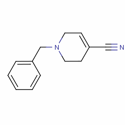 1,2,3,6-Tetrahydro-1-(phenylmethyl)-4-pyridinecarbonitrileStructure,51281-64-2Structure 1,2,3,6-Tetrahydro-1-(phenylmethyl)-4-pyridinecarbonitrile Structure,51281-64-2Structure