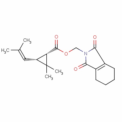 右旋胺菊酯結(jié)構(gòu)式_51348-90-4結(jié)構(gòu)式