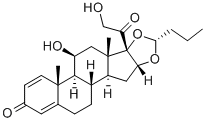 (R)-BudesonideStructure,51372-29-3Structure (R)-Budesonide Structure,51372-29-3Structure