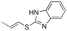 (e)-(9ci)-2-(1-丙烯基硫代)-1H-苯并咪唑結構式_51388-95-5結構式