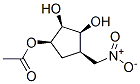 (1R,2r,3s,4r)-2,3-dihydroxy-4-(nitromethyl)cyclopentyl acetateStructure,514206-30-5Structure (1R,2r,3s,4r)-2,3-dihydroxy-4-(nitromethyl)cyclopentyl acetate Structure,514206-30-5Structure