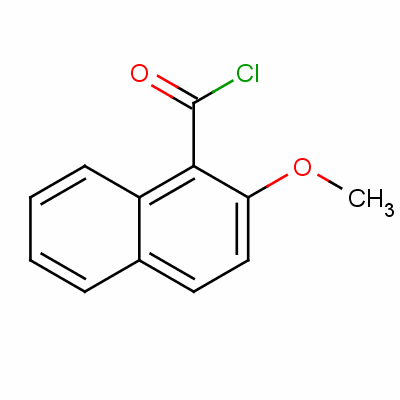 2-Methoxynaphthalene-1-carbonyl chlorideStructure,51439-58-8Structure 2-Methoxynaphthalene-1-carbonyl chloride Structure,51439-58-8Structure