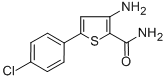 3-Amino-5-(4-chlorophenyl)thiophene-2-carboxamideStructure,515142-45-7Structure 3-Amino-5-(4-chlorophenyl)thiophene-2-carboxamide Structure,515142-45-7Structure