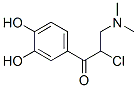 1-Propanone,2-chloro-1-(3,4-dihydroxyphenyl)-3-(dimethylamino)-(9ci)Structure,515866-86-1Structure 1-Propanone,2-chloro-1-(3,4-dihydroxyphenyl)-3-(dimethylamino)-(9ci) Structure,515866-86-1Structure