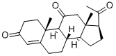 11-酮黃體激素結(jié)構(gòu)式_516-15-4結(jié)構(gòu)式