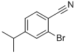 Benzonitrile, 2-bromo-4-(1-methylethyl)-Structure,51605-86-8Structure Benzonitrile, 2-bromo-4-(1-methylethyl)- Structure,51605-86-8Structure