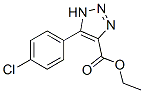 5-(4-Chlorophenyl)-1h-1,2,3-triazole-4-carboxylic acid ethyl esterStructure,51719-74-5Structure 5-(4-Chlorophenyl)-1h-1,2,3-triazole-4-carboxylic acid ethyl ester Structure,51719-74-5Structure