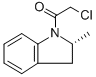 (2r)-(9ci)-1-(氯乙?；?-2,3-二氫-2-甲基-1H-吲哚結(jié)構(gòu)式_517866-45-4結(jié)構(gòu)式