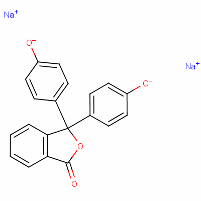 1(3H)-isobenzofuranone, 3,3-bis(4-hydroxyphenyl)-, disodium saltStructure,518-51-4Structure 1(3H)-isobenzofuranone, 3,3-bis(4-hydroxyphenyl)-, disodium salt Structure,518-51-4Structure