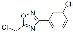 5-(Chloromethyl)-3-(3-chlorophenyl)-1,2,4-oxadiazoleStructure,51802-78-9Structure 5-(Chloromethyl)-3-(3-chlorophenyl)-1,2,4-oxadiazole Structure,51802-78-9Structure