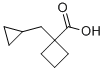 (9ci)-1-(環(huán)丙基甲基)-環(huán)丁烷羧酸結(jié)構(gòu)式_518346-54-8結(jié)構(gòu)式