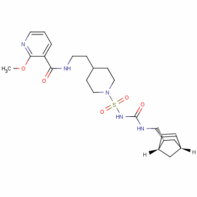 格列胺脲結(jié)構(gòu)式_51876-98-3結(jié)構(gòu)式