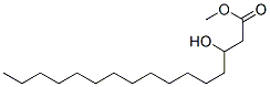 3-羥基十六烷酸甲酯結(jié)構(gòu)式_51883-36-4結(jié)構(gòu)式