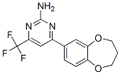 4-(3,4-Dihydro-2H-1,5-benzodioxepin-7-yl)-6-(trifluoromethyl)-2-pyrimidinamineStructure,519056-64-5Structure 4-(3,4-Dihydro-2H-1,5-benzodioxepin-7-yl)-6-(trifluoromethyl)-2-pyrimidinamine Structure,519056-64-5Structure
