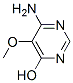 (7ci,8ci)-6-氨基-5-甲氧基-4-羥基嘧啶結(jié)構(gòu)式_5193-97-5結(jié)構(gòu)式