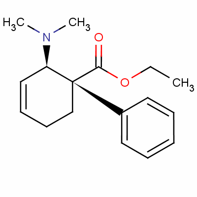 Ethyl trans-2-(dimethylamino)-1-phenylcyclohex-3-ene-1-carboxylateStructure,51931-66-9Structure Ethyl trans-2-(dimethylamino)-1-phenylcyclohex-3-ene-1-carboxylate Structure,51931-66-9Structure
