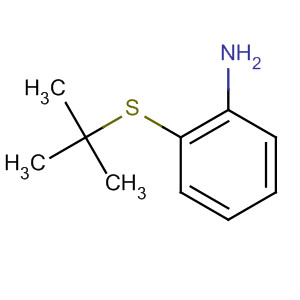 2-(Tert-butylthio)anilineStructure,51942-41-7Structure 2-(Tert-butylthio)aniline Structure,51942-41-7Structure
