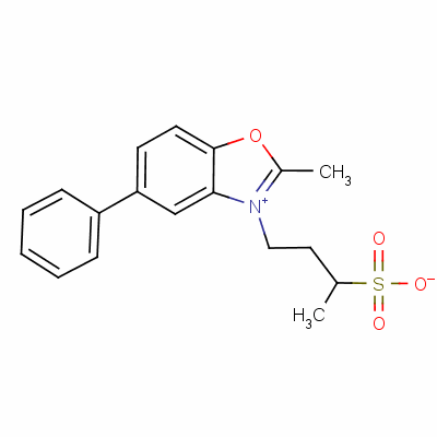 2-Methyl-5-phenyl-3-(3-sulphonatobutyl)benzoxazoliumStructure,51981-34-1Structure 2-Methyl-5-phenyl-3-(3-sulphonatobutyl)benzoxazolium Structure,51981-34-1Structure