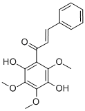 3,6-Dihydroxy-2,4,5-trimethoxychalconeStructure,521-51-7Structure 3,6-Dihydroxy-2,4,5-trimethoxychalcone Structure,521-51-7Structure