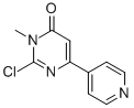 4(3H)-pyrimidinone, 2-chloro-3-methyl-6-(4-pyridinyl)-Structure,521969-44-8Structure 4(3H)-pyrimidinone, 2-chloro-3-methyl-6-(4-pyridinyl)- Structure,521969-44-8Structure