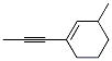 Cyclohexene,3-methyl-1-(1-propynyl)-(9ci)Structure,52326-77-9Structure Cyclohexene,3-methyl-1-(1-propynyl)-(9ci) Structure,52326-77-9Structure