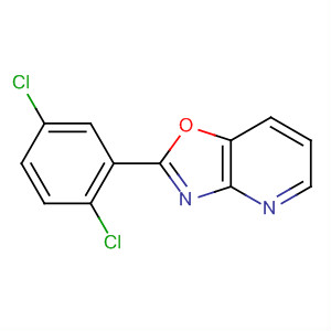 2-(2,5-二氯苯基)-噁唑并[4,5-b]吡啶結(jié)構(gòu)式_52333-67-2結(jié)構(gòu)式