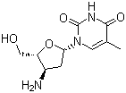 3-Amino-2,3-dideoxythymidineStructure,52450-18-7Structure 3-Amino-2,3-dideoxythymidine Structure,52450-18-7Structure
