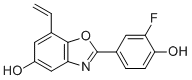 7-Ethenyl-2-(3-fluoro-4-hydroxyphenyl)-5-benzoxazololStructure,524684-52-4Structure 7-Ethenyl-2-(3-fluoro-4-hydroxyphenyl)-5-benzoxazolol Structure,524684-52-4Structure
