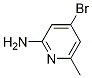 4-Bromo-6-methylpyridin-2-amine Structure,524718-27-2Structure
