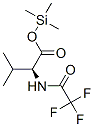 n-(三氟乙?；?-L-纈氨酸三甲基甲硅烷基酯結(jié)構(gòu)式_52558-81-3結(jié)構(gòu)式