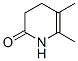 5,6-Dimethyl-3,4-dihydro-1H-pyridin-2-oneStructure,52648-22-3Structure 5,6-Dimethyl-3,4-dihydro-1H-pyridin-2-one Structure,52648-22-3Structure