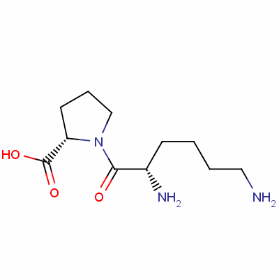 H-lys-pro-oh hcl結(jié)構(gòu)式_52766-27-5結(jié)構(gòu)式