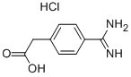 2-(4-Carbamimidoylphenyl)acetic acid hydrochlorideStructure,52798-09-1Structure 2-(4-Carbamimidoylphenyl)acetic acid hydrochloride Structure,52798-09-1Structure