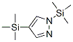 1,4-Bis(trimethylsilyl)-1h-pyrazoleStructure,52805-95-5Structure 1,4-Bis(trimethylsilyl)-1h-pyrazole Structure,52805-95-5Structure