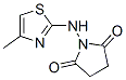 2,5-Pyrrolidinedione,1-[(4-methyl-2-thiazolyl)amino]-(9ci) Structure,528592-46-3Structure