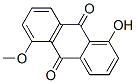 1-羥基-5-甲氧基蒽醌結構式_52869-21-3結構式