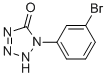 1-(3-Bromophenyl)-1,2-dihydro-5h-tetrazol-5-oneStructure,530080-48-9Structure 1-(3-Bromophenyl)-1,2-dihydro-5h-tetrazol-5-one Structure,530080-48-9Structure