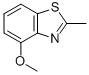 4-Methoxy-2-methylbenzothiazoleStructure,5304-19-8Structure 4-Methoxy-2-methylbenzothiazole Structure,5304-19-8Structure