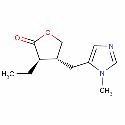 IsopilocarpineStructure,531-35-1Structure Isopilocarpine Structure,531-35-1Structure