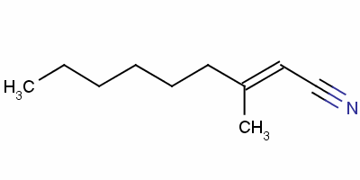 3-Methylnon-2-enenitrileStructure,53153-66-5Structure 3-Methylnon-2-enenitrile Structure,53153-66-5Structure