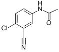 N-(4-氯-3-氰基苯基)乙酰胺結(jié)構(gòu)式_53312-85-9結(jié)構(gòu)式