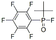 (1,1-Dimethylethyl)(pentafluorophenyl)fluorophosphine oxideStructure,53381-02-5Structure (1,1-Dimethylethyl)(pentafluorophenyl)fluorophosphine oxide Structure,53381-02-5Structure