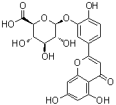 木犀草素-3-葡萄糖醛酸苷結(jié)構(gòu)式_53527-42-7結(jié)構(gòu)式