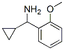 Alpha-cyclopropyl-2-methoxy-benzenemethanamineStructure,535925-80-5Structure Alpha-cyclopropyl-2-methoxy-benzenemethanamine Structure,535925-80-5Structure