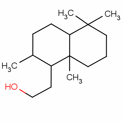 十氫-2,5,5,8a-四甲基萘-1-乙醇結(jié)構(gòu)式_53779-41-2結(jié)構(gòu)式