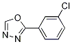 2-(3-氯苯基)-1,3,4-噁二唑結(jié)構(gòu)式_5378-33-6結(jié)構(gòu)式