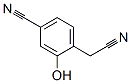 Benzeneacetonitrile,4-cyano-2-hydroxy- (9ci)Structure,538342-37-9Structure Benzeneacetonitrile,4-cyano-2-hydroxy- (9ci) Structure,538342-37-9Structure