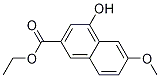 4-Hydroxy-6-methoxy-2-naphthalenecarboxylic acid ethyl esterStructure,538343-03-2Structure 4-Hydroxy-6-methoxy-2-naphthalenecarboxylic acid ethyl ester Structure,538343-03-2Structure